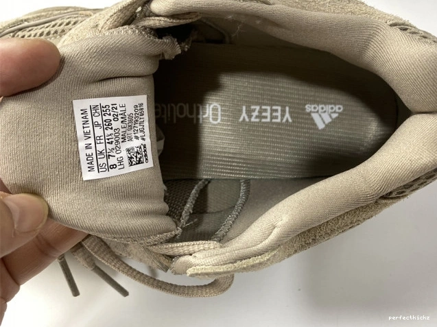 Light Taupe Yeezy Adidas GX3605 500 0808